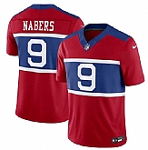 Men & Women & Youth New York Giants #9 Malik Nabers Century Red Alternate Vapor F.U.S.E. Limited Football Stitched Jersey,baseball caps,new era cap wholesale,wholesale hats