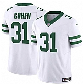 Men & Women & Youth New York Jets #31 Tarik Cohen White 2023 F.U.S.E. Vapor Limited Throwback Football Stitched Jersey,baseball caps,new era cap wholesale,wholesale hats