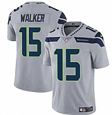 Men & Women & Youth Seattle Seahawks #15 P.J. Walker Gray Vapor Limited Football Stitched Jersey,baseball caps,new era cap wholesale,wholesale hats