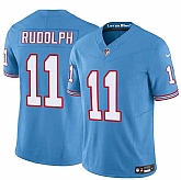 Men & Women & Youth Tennessee Titans #11 Mason Rudolph Blue 2024 F.U.S.E. Throwback Vapor Limited Football Stitched Jersey,baseball caps,new era cap wholesale,wholesale hats