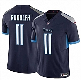 Men & Women & Youth Tennessee Titans #11 Mason Rudolph Navy 2024 F.U.S.E. Vapor Limited Football Stitched Jersey,baseball caps,new era cap wholesale,wholesale hats