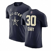 Men's 2024 All-Star #30 Stephen Curry Navy T-Shirt,baseball caps,new era cap wholesale,wholesale hats