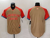 Men's American League Blank Cream 2024 All-Star Limited Stitched Baseball Jersey,baseball caps,new era cap wholesale,wholesale hats