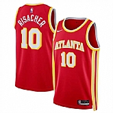 Men's Atlanta Hawks #10 Zaccharie Risacher Red 2024 Draft Icon Edition Stitched Jersey Dzhi,baseball caps,new era cap wholesale,wholesale hats