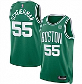 Men's Boston Celtics #55 Baylor Scheierman Kelly Green 2024 Draft Icon Edition Stitched Basketball Jersey Dzhi,baseball caps,new era cap wholesale,wholesale hats