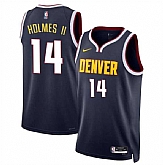 Men's Denver Nuggets #14 DaRon Holmes II Navy 2024 Draft Icon Edition Stitched Basketball Jersey Dzhi,baseball caps,new era cap wholesale,wholesale hats