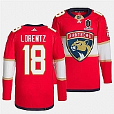 Men's Florida Panthers #18 Steven Lorentz Red Home 2024 Stanley Cup Champions Stitched Jersey Dzhi,baseball caps,new era cap wholesale,wholesale hats