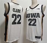 Men's Iowa Hawkeyes #22 Caitlin Clark White Stitched Football Jersey,baseball caps,new era cap wholesale,wholesale hats