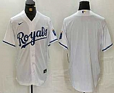 Men's Kansas City Royals Blank White Cool Base Stitched Baseball Jersey,baseball caps,new era cap wholesale,wholesale hats