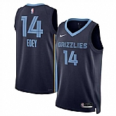 Men's Memphis Grizzlies #14 Zach Edey Navy Icon Edition Stitched Jersey Dzhi,baseball caps,new era cap wholesale,wholesale hats