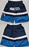 Men's Minnesota Timberwolves Navy Shorts,baseball caps,new era cap wholesale,wholesale hats