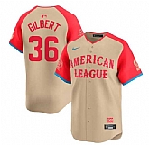 Men's National League #36 Logan Gilbert Cream 2024 All-Star Limited Stitched Baseball Jersey,baseball caps,new era cap wholesale,wholesale hats