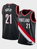 Men's Portland Trail Blazers #21 Rayan Rupert Black Icon Edition Stitched Basketball Jersey Dzhi,baseball caps,new era cap wholesale,wholesale hats