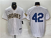 Men's San Diego Padres #42 Jackie Robinson White Cool Base Stitched Baseball Jersey,baseball caps,new era cap wholesale,wholesale hats