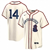 Men's San Francisco Giants #14 Patrick Bailey Cream 2024 Rickwood Classic Stitched Baseball Jersey Dzhi,baseball caps,new era cap wholesale,wholesale hats