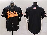 Men's Tennessee Volunteers Black Stitched Jersey,baseball caps,new era cap wholesale,wholesale hats