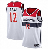 Men's Washington Wizards #12 Alexandre Sarr White Association Edition Stitched Basketball Jersey Dzhi,baseball caps,new era cap wholesale,wholesale hats