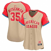 Women's American League #35 Adley Rutschman Cream 2024 All-Star Limited Stitched Baseball Jersey(Run Small),baseball caps,new era cap wholesale,wholesale hats