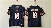 Women's Chicago Bears #18 Caleb Williams Navy 2024 Draft F.U.S.E. Vapor Football Stitched Jersey(Run Small),baseball caps,new era cap wholesale,wholesale hats