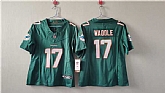 Women's Miami Dolphins #17 Jaylen Waddle Aqua F.U.S.E. Vapor Untouchable Football Stitched Jersey(Run Small),baseball caps,new era cap wholesale,wholesale hats