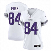 Women's Minnesota Vikings #84 Randy Moss White Winter Warrior Limited Football Stitched Jersey Dzhi,baseball caps,new era cap wholesale,wholesale hats