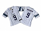 Women's Minnesota Vikings #9 J.J. McCarthy White 2024 F.U.S.E. Winter Warrior Limited Jersey(Run Small),baseball caps,new era cap wholesale,wholesale hats