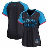 Women's National League Blank Navy 2024 All-Star Limited Stitched Baseball Jersey(Run Small),baseball caps,new era cap wholesale,wholesale hats