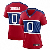 Women's New York Giants #0 Brian Burns Century Red Alternate Vapor Limited Football Stitched Jersey Dzhi,baseball caps,new era cap wholesale,wholesale hats