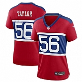 Women's New York Giants #56 Lawrence Taylor Century Red Alternate Vapor Limited Football Stitched Jersey Dzhi,baseball caps,new era cap wholesale,wholesale hats