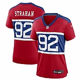 Women's New York Giants #92 Michael Strahan Century Red Alternate Vapor Limited Football Stitched Jersey Dzhi,baseball caps,new era cap wholesale,wholesale hats