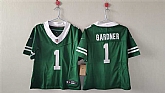 Women's New York Jets #1 Sauce Gardner Green 2024 FU.S.E Vapor Football Stitched Jersey,baseball caps,new era cap wholesale,wholesale hats