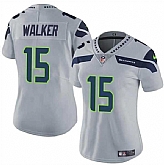 Women's Seattle Seahawks #15 P.J. Walker Gray Vapor Limited Football Stitched Jersey(Run Small) Dzhi,baseball caps,new era cap wholesale,wholesale hats