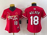 Women's St Louis Cardinals #18 Jordan Walker Red 2024 City Connect Limited Stitched Baseball Jersey,baseball caps,new era cap wholesale,wholesale hats