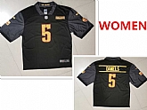 Women's Washington Commanders #5 Jayden Daniels Nike Black Alternate Vapor Untouchable Limited Jersey,baseball caps,new era cap wholesale,wholesale hats