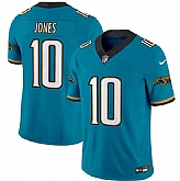 Men & Women & Youth Jacksonville Jaguars #10 Mac Jones Teal 2024 F.U.S.E. Prowler Throwback Vapor Limited Football Stitched Jersey,baseball caps,new era cap wholesale,wholesale hats