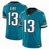 Men & Women & Youth Jacksonville Jaguars #13 Christian Kirk Teal 2024 F.U.S.E. Prowler Throwback Vapor Limited Football Stitched Jersey,baseball caps,new era cap wholesale,wholesale hats