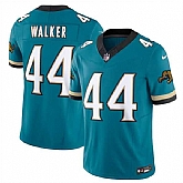 Men & Women & Youth Jacksonville Jaguars #44 Travon Walker Teal 2024 F.U.S.E. Prowler Throwback Vapor Limited Football Stitched Jersey,baseball caps,new era cap wholesale,wholesale hats