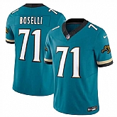 Men & Women & Youth Jacksonville Jaguars #71 Tony Boselli Teal 2024 F.U.S.E. Prowler Throwback Vapor Limited Football Stitched Jersey,baseball caps,new era cap wholesale,wholesale hats