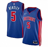 Men's Detroit Pistons #5 Malik Beasley Blue 2024 Icon Edition Stitched Jersey Dzhi,baseball caps,new era cap wholesale,wholesale hats