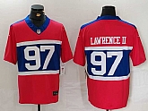 Men's New York Giants #97 Dexter Lawrence II Century Red Alternate Vapor F.U.S.E. Limited Football Stitched Jersey,baseball caps,new era cap wholesale,wholesale hats