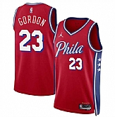 Men's Philadelphia 76ers #23 Eric Gordon Red Statement Edition Stitched Jersey Dzhi,baseball caps,new era cap wholesale,wholesale hats