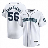 Men's Seattle Mariners #56 Randy Arozarena White 2024 Home Limited Stitched jersey Dzhi,baseball caps,new era cap wholesale,wholesale hats