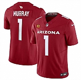 Men & Women & Youth Arizona Cardinals #1 Kyler Murray Red 2024 F.U.S.E. With 4-Star C Patch Vapor Untouchable Limited Stitched Jersey,baseball caps,new era cap wholesale,wholesale hats