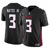 Men & Women & Youth Atlanta Falcons #3 Jessie Bates III Black 2024 F.U.S.E With 3-Star C Patch Vapor Untouchable Limited Stitched Jersey,baseball caps,new era cap wholesale,wholesale hats