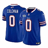 Men & Women & Youth Buffalo Bills #0 Keon Coleman Blue 2024 With Draft Patch F.U.S.E. Vapor Untouchable Limited Stitched Jersey,baseball caps,new era cap wholesale,wholesale hats