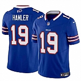 Men & Women & Youth Buffalo Bills #19 KJ Hamler Blue 2024 F.U.S.E. Vapor Untouchable Limited Stitched Jersey,baseball caps,new era cap wholesale,wholesale hats