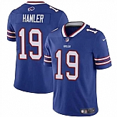 Men & Women & Youth Buffalo Bills #19 KJ Hamler Blue 2024 Vapor Untouchable Limited Stitched Jersey,baseball caps,new era cap wholesale,wholesale hats