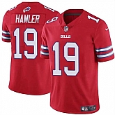 Men & Women & Youth Buffalo Bills #19 KJ Hamler Red 2024 Vapor Untouchable Limited Stitched Jersey,baseball caps,new era cap wholesale,wholesale hats