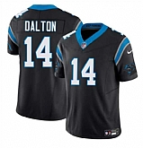 Men & Women & Youth Carolina Panthers #14 Andy Dalton Black 2024 F.U.S.E. Vapor Limited Stitched Jersey,baseball caps,new era cap wholesale,wholesale hats