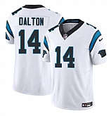 Men & Women & Youth Carolina Panthers #14 Andy Dalton White 2024 F.U.S.E. Vapor Limited Stitched Jersey,baseball caps,new era cap wholesale,wholesale hats